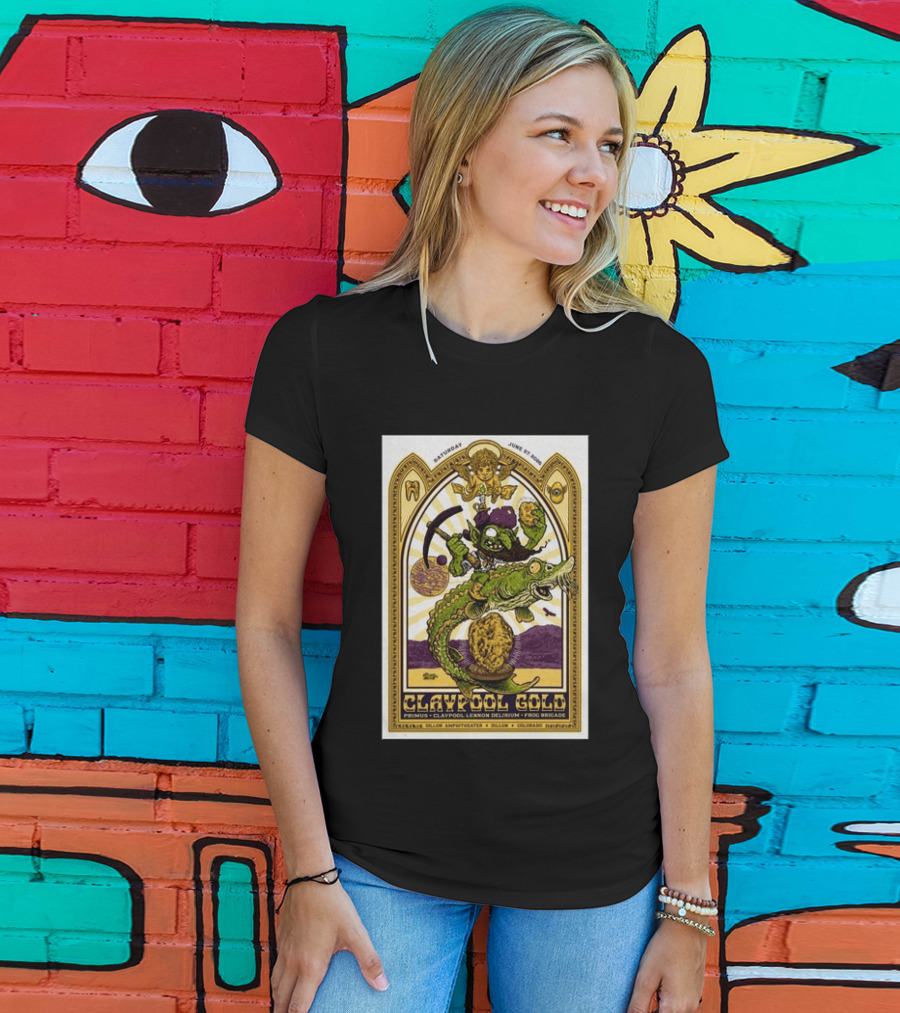 Primus Claypool Lennon Delirium Frog Brigade Dillon Amphitheater June 27 2026 T-Shirt