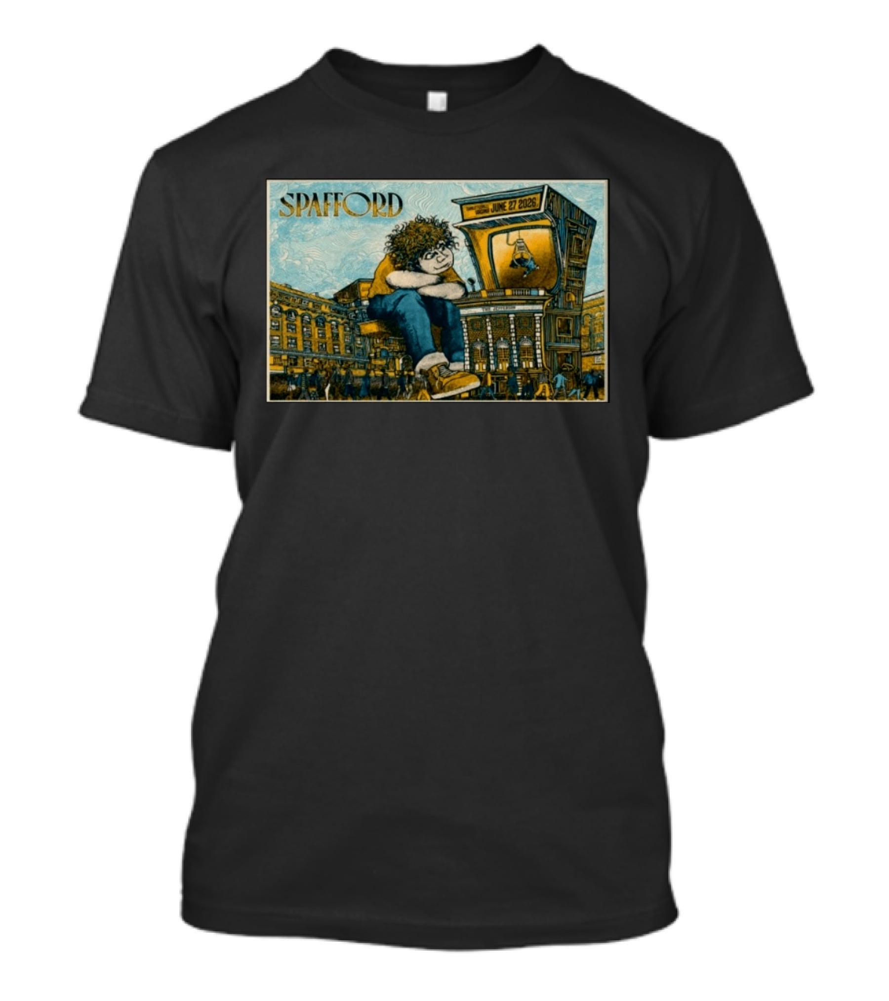 Spafford Live In Charlottesville VA June 27 2026 Concert T-Shirt