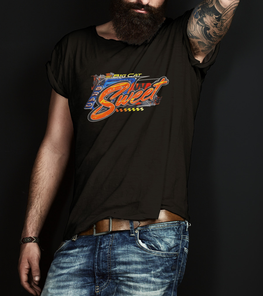 The Big Cat Brad Sweet Racing Sweet T-Shirt