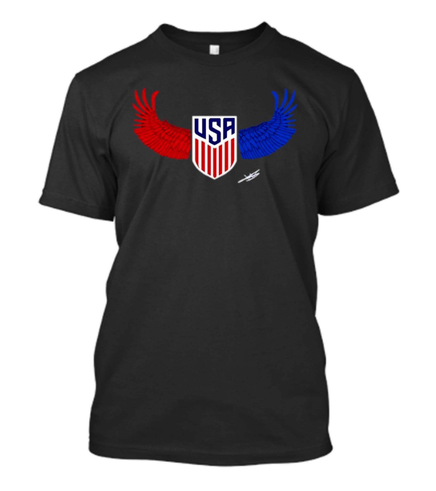 USA Wings Shield United States Men National Team T-Shirt