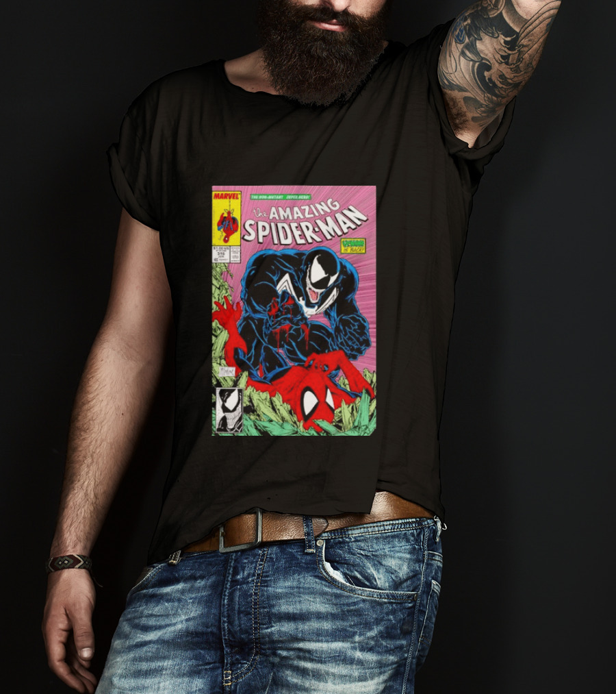 The Amazing Spider Man 316 Venom Is Back Marvel Comic Book Cover T-Shirt