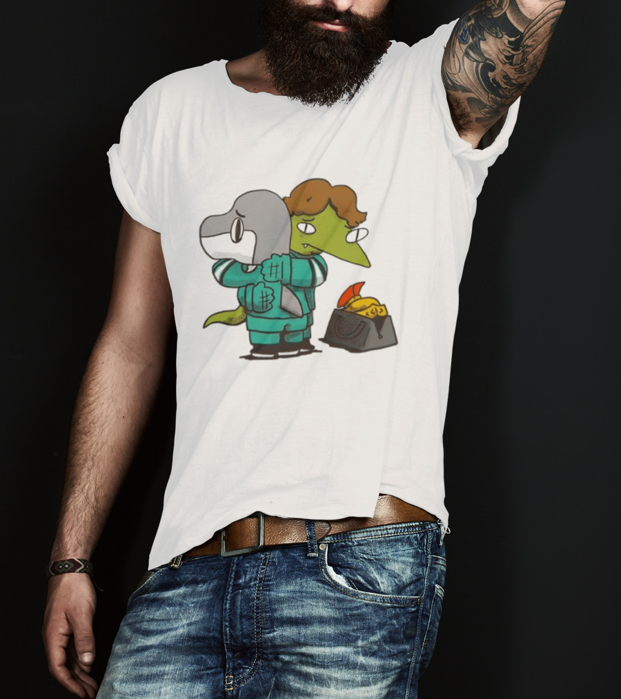 Macklin Celebrini San Jose Sharks NHL Hugging Hockey Characters T-Shirt