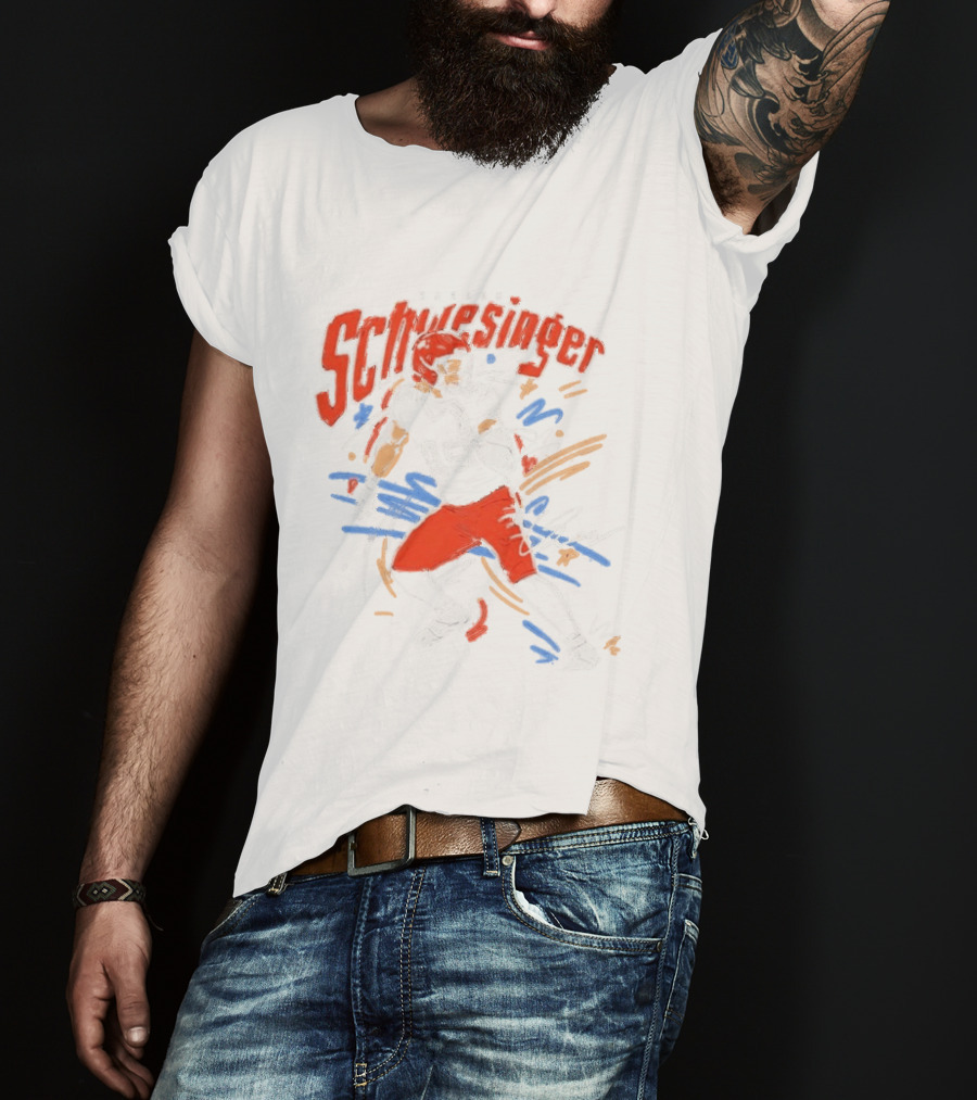 Carson Schwesinger Vibrant Cleveland Browns Scribble Football Player T-Shirt