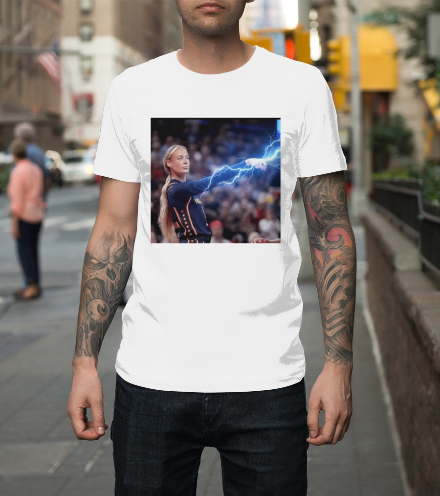 Sophie Cunningham Lightning Power Basketball Stars T-Shirt