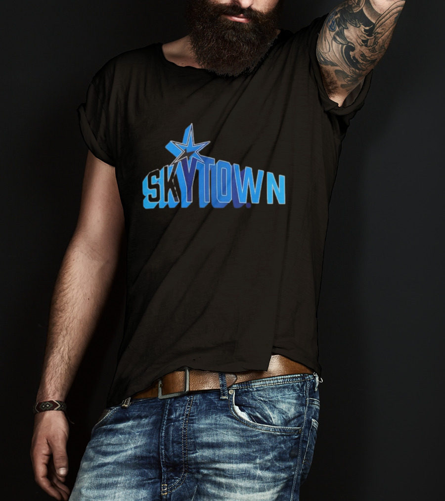 Chicago Sky Skytown Star Blue T-Shirt