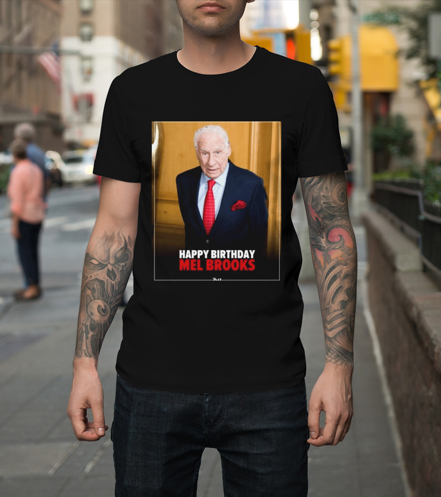 Mel Brooks Happy 100th Birthday Celebration T-Shirt