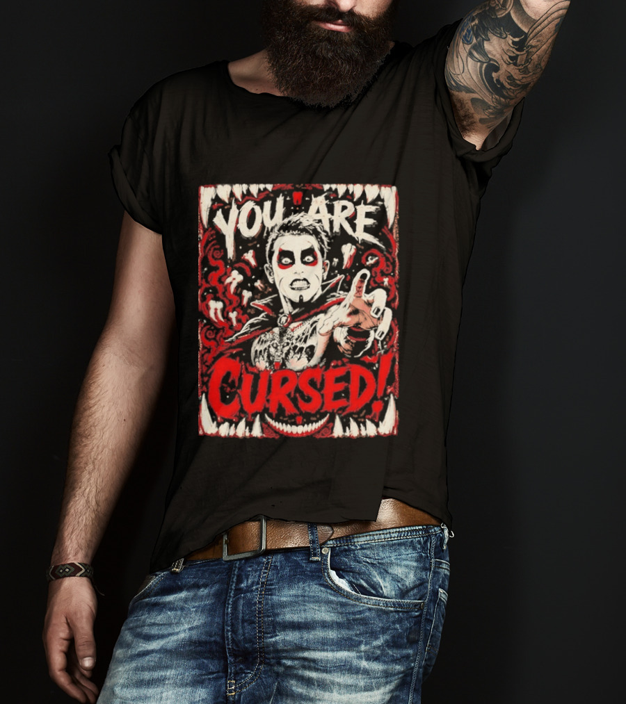 Danhausen You Are Cursed Pro Wrestling T-Shirt