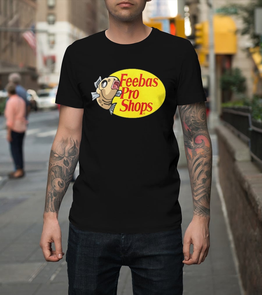 Feebas Pro Shops Fun Fish Illustration For Fans T-Shirt