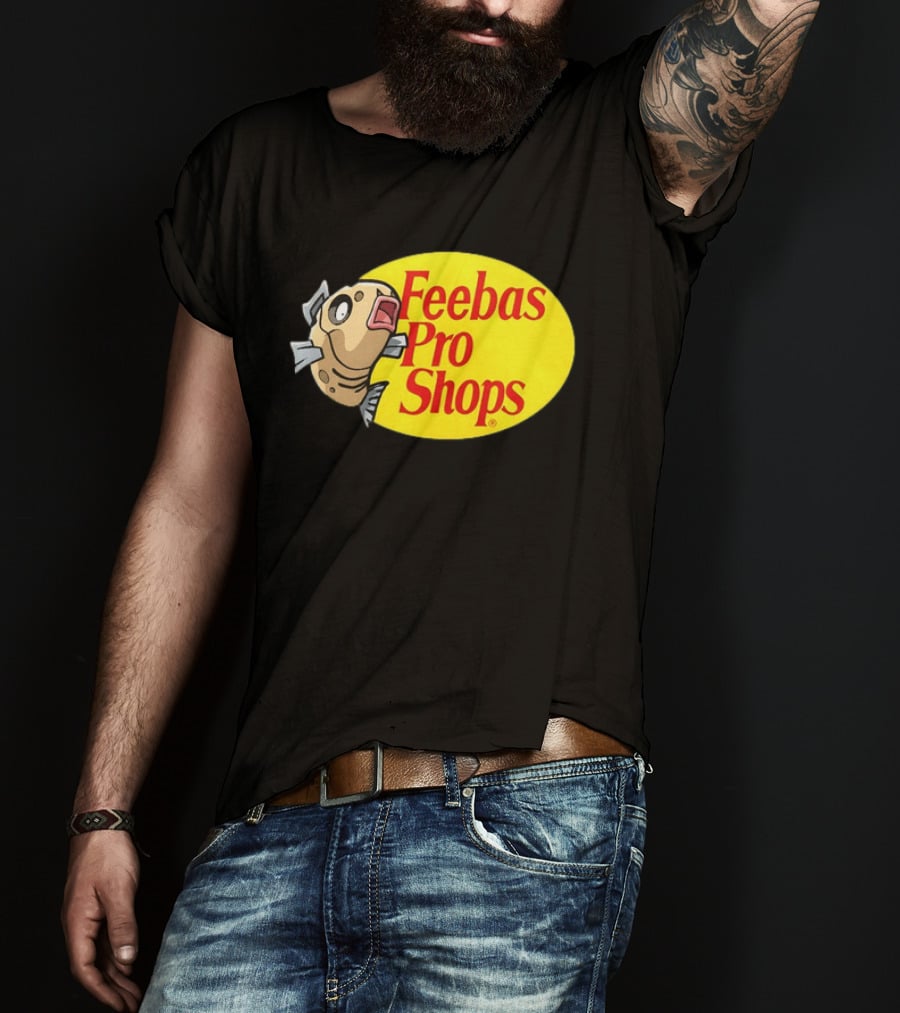 Feebas Pro Shops Fun Fish Illustration For Fans T-Shirt