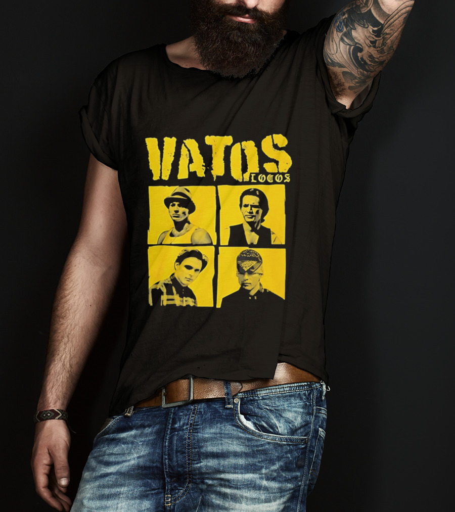 Vatos Locos Characters Yellow T-Shirt
