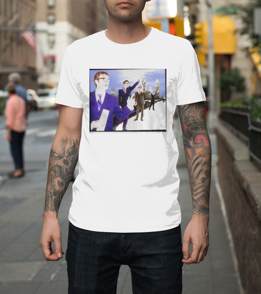 Blur X Junya Watanabe Suit Collection With Big Ben T-Shirt