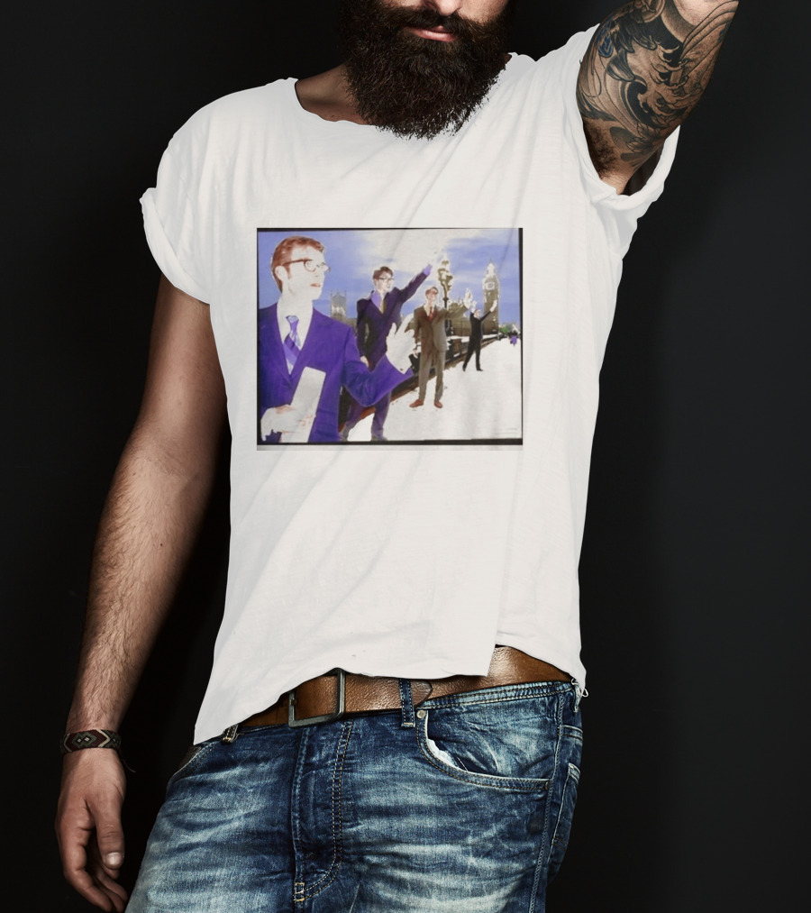 Blur X Junya Watanabe Suit Collection With Big Ben T-Shirt