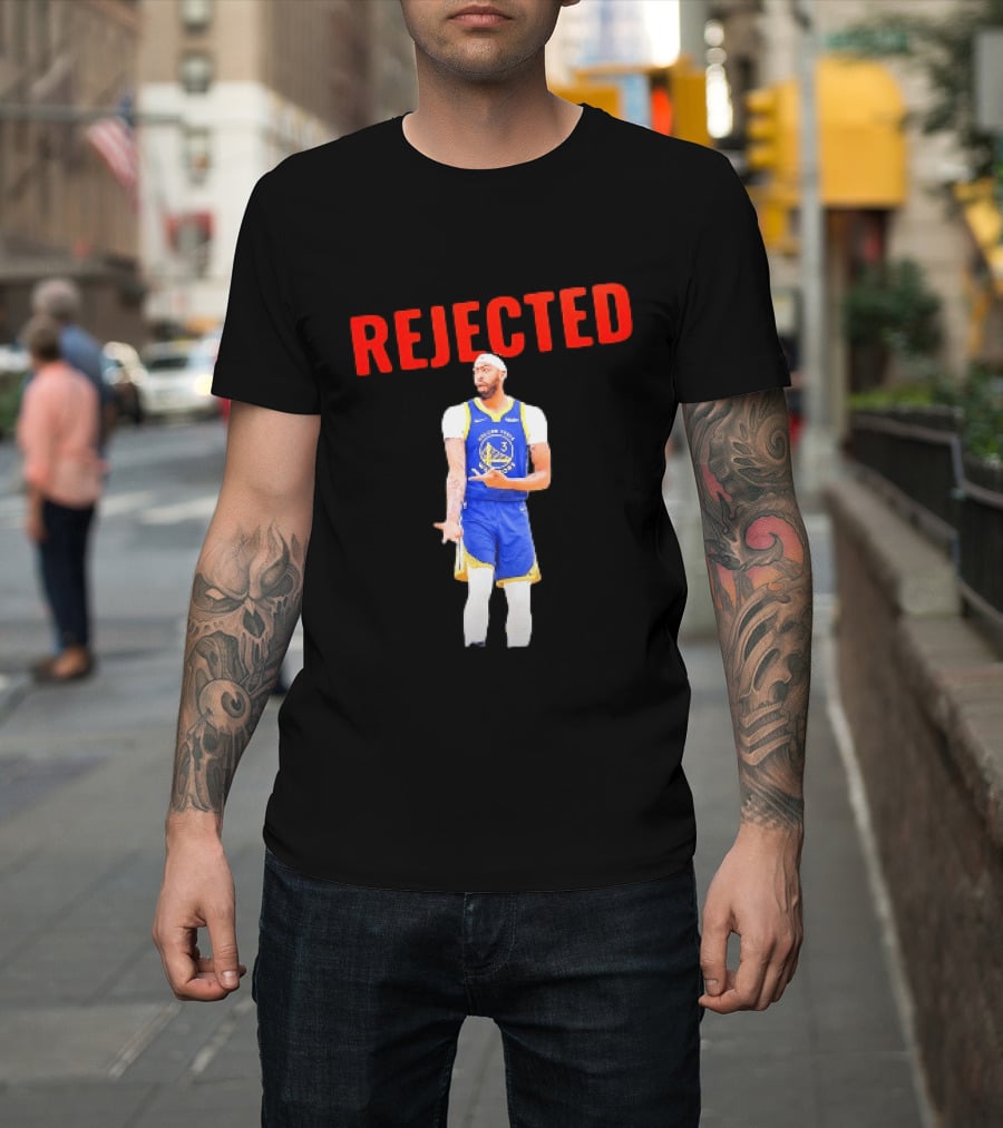 Anthony Davis Rejected Golden State Warriors Basketball T-Shirt