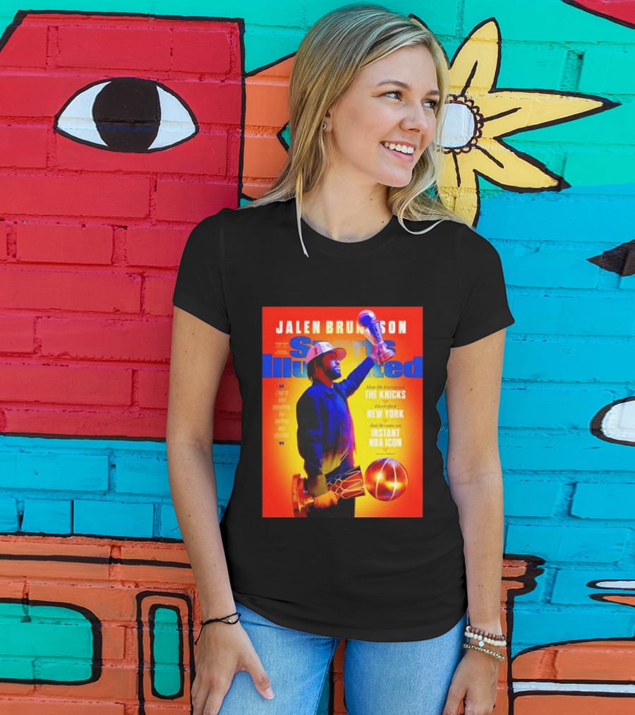 Jalen Brunson Sports Illustrated The Knicks Electrified New York Instant NBA Icon August 2026 T-Shirt