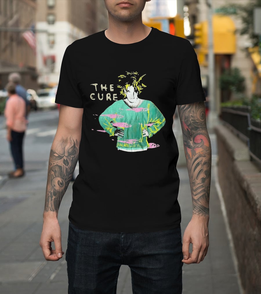 The Cure Standing On A Beach 1986 T-Shirt