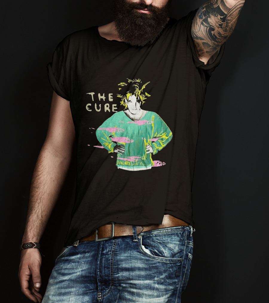 The Cure Standing On A Beach 1986 T-Shirt