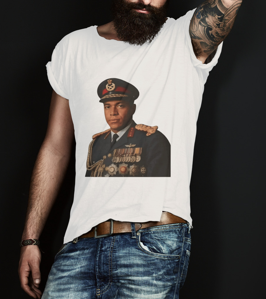 Kylian Mbappe Military Uniform Meme T-Shirt