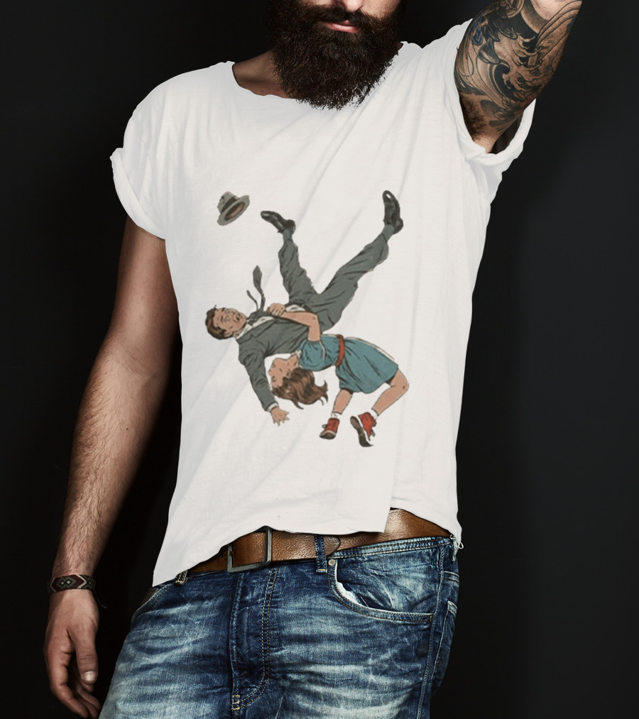 Suplex Your Problems Away Retro Wrestling Move Humor T-Shirt