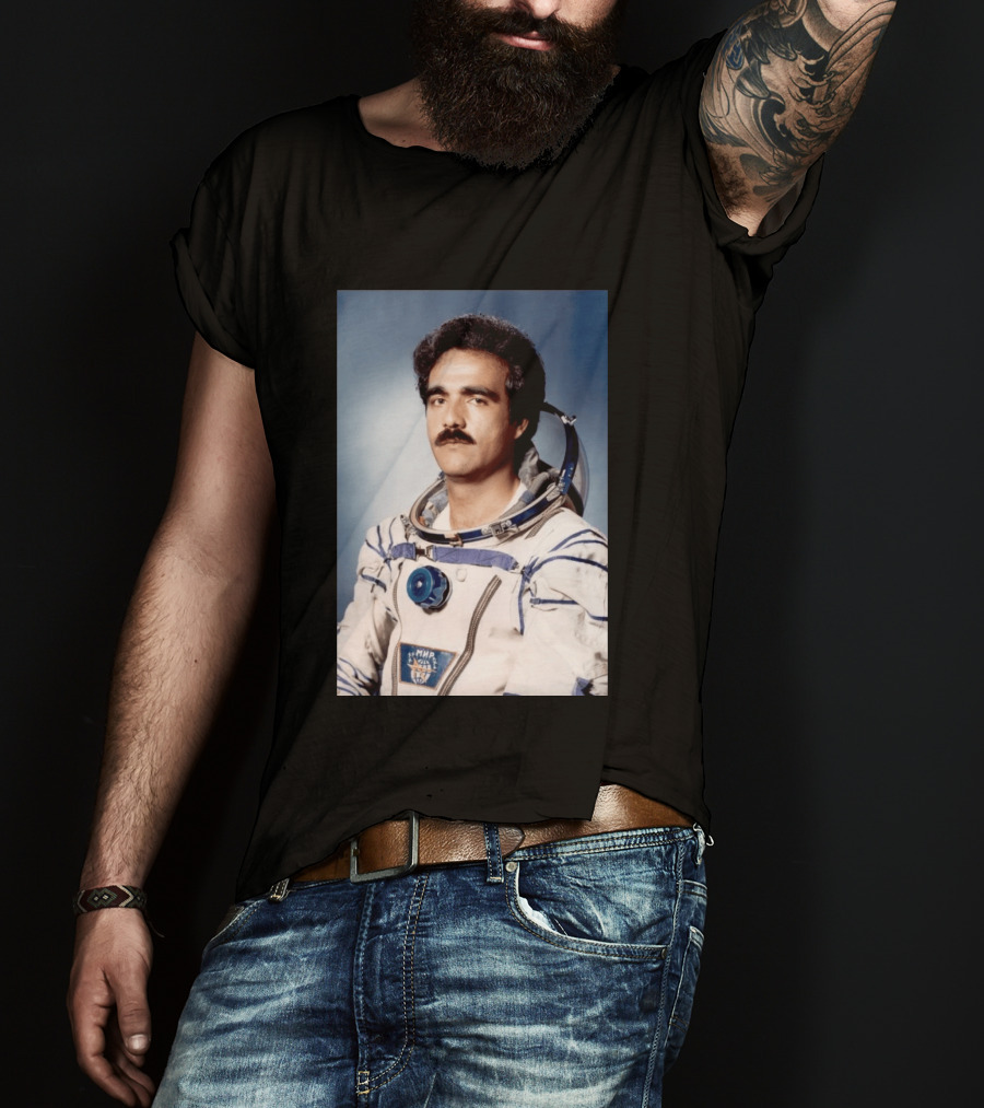 Abdul Ahad Momand Afghan Astronaut In Space Suit T-Shirt