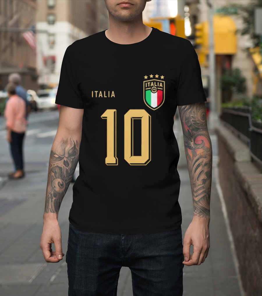 Italia 10 Argentina Lionel Messi T-Shirt