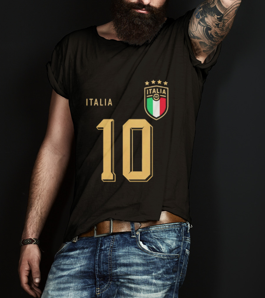 Italia 10 Argentina Lionel Messi T-Shirt