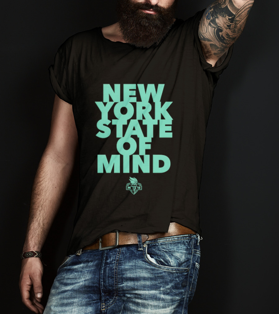 New York State Of Mind WNBA Liberty Basketball T-Shirt