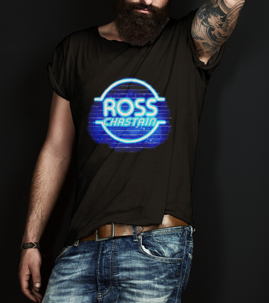 Ross Chastain 1 NASCAR 2026 Neon Light It Up T-Shirt