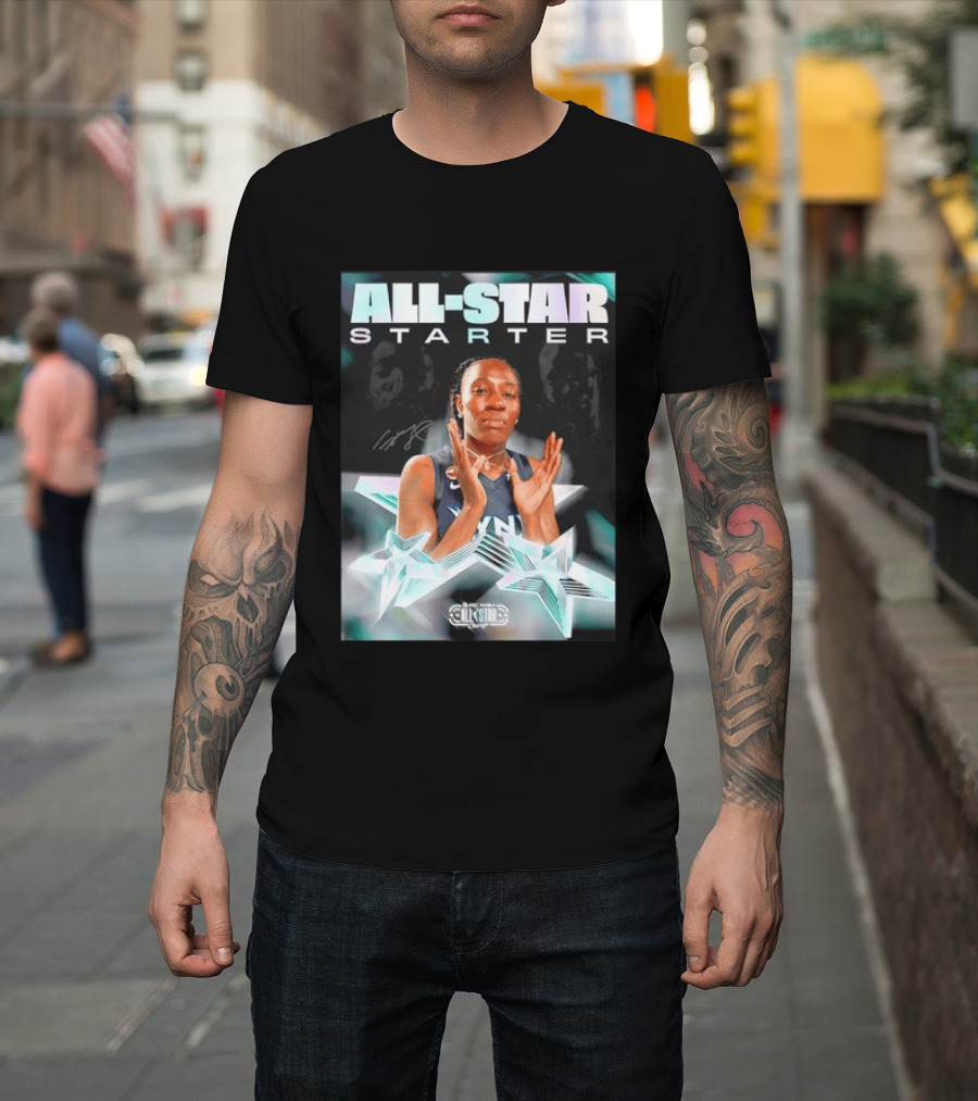WNBA Minnesota Lynx All Star Starter Basketball Player T-Shirt