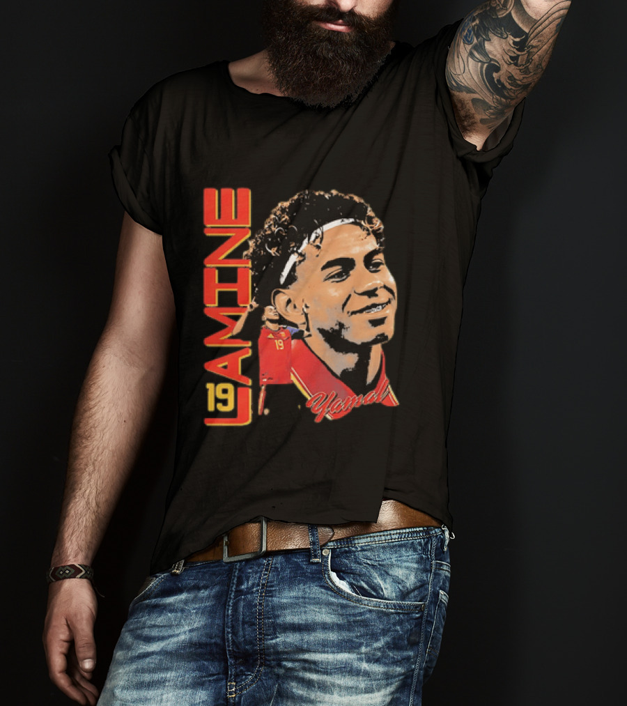 Lamine Yamal 19 Spain National Football Team T-Shirt