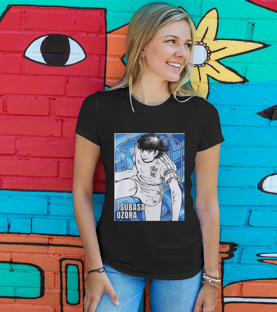 Tsubasa Ozora Nankatsu 10 Captain Tsubasa Anime Manga Series T-Shirt