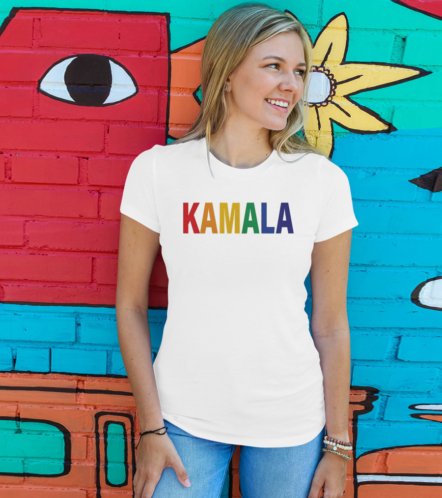 Scott Wiener Kamala Rainbow T-Shirt