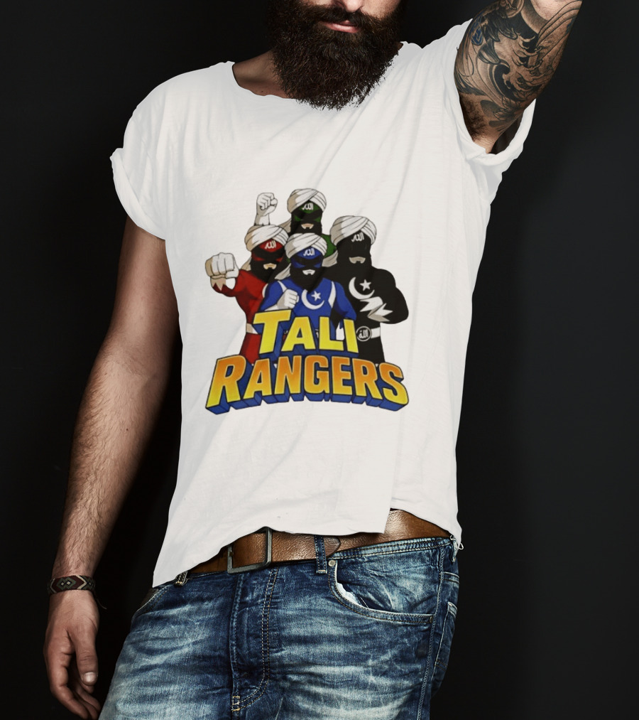 Tali Rangers Turban Wearing Superhero Group T-Shirt