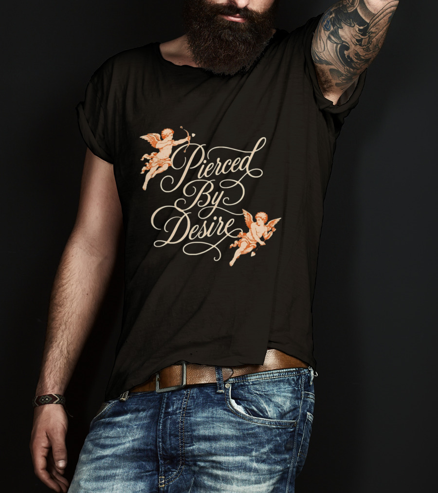 Pierced By Desire Cupid Angels T-Shirt