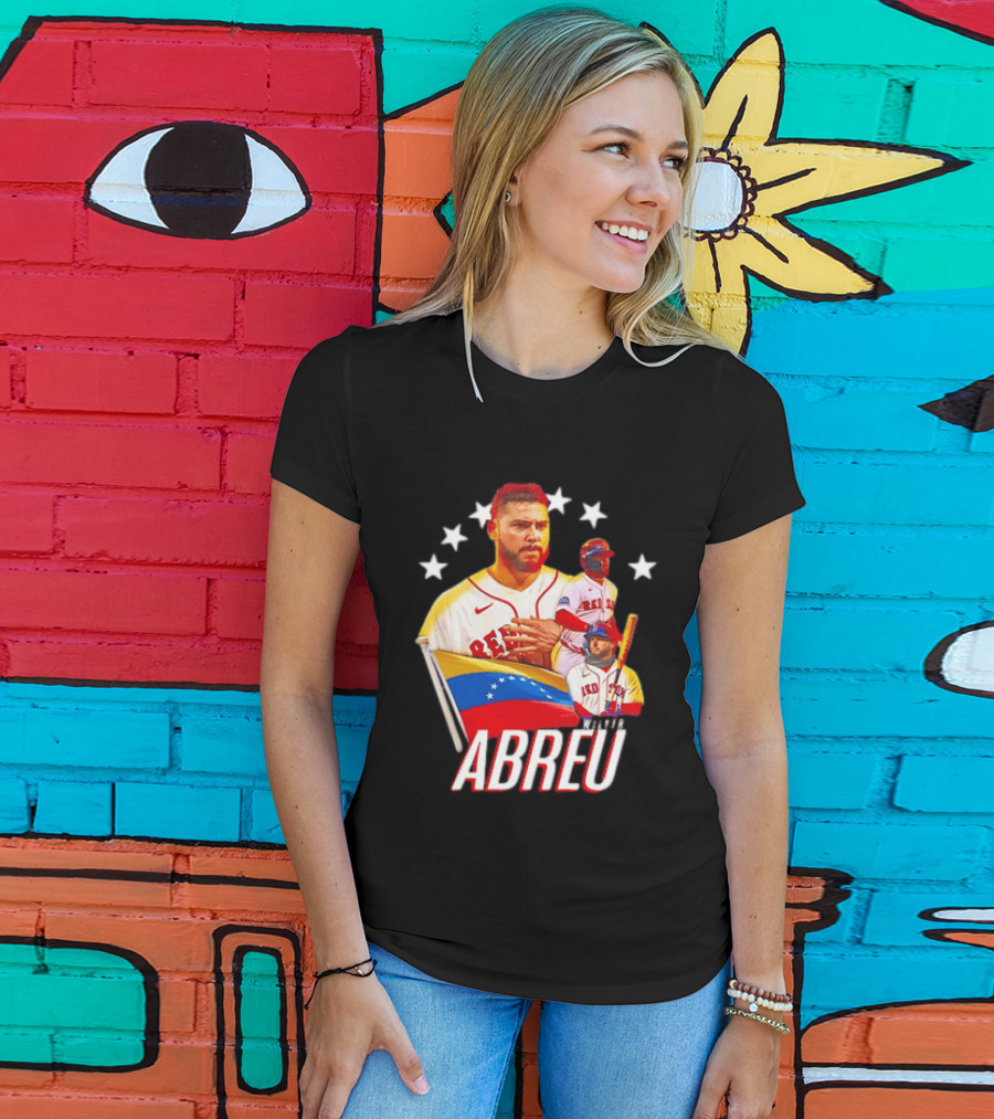 Wilyer Abreu Red Sox Venezuelan Baseball Star T-Shirt