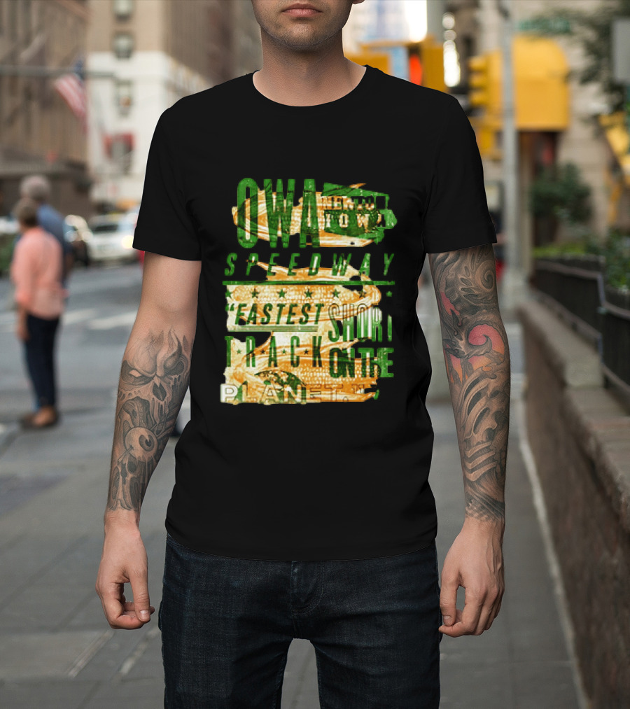Iowa Speedway Fastest Short Track On The Planet Racing 2026 T-Shirt