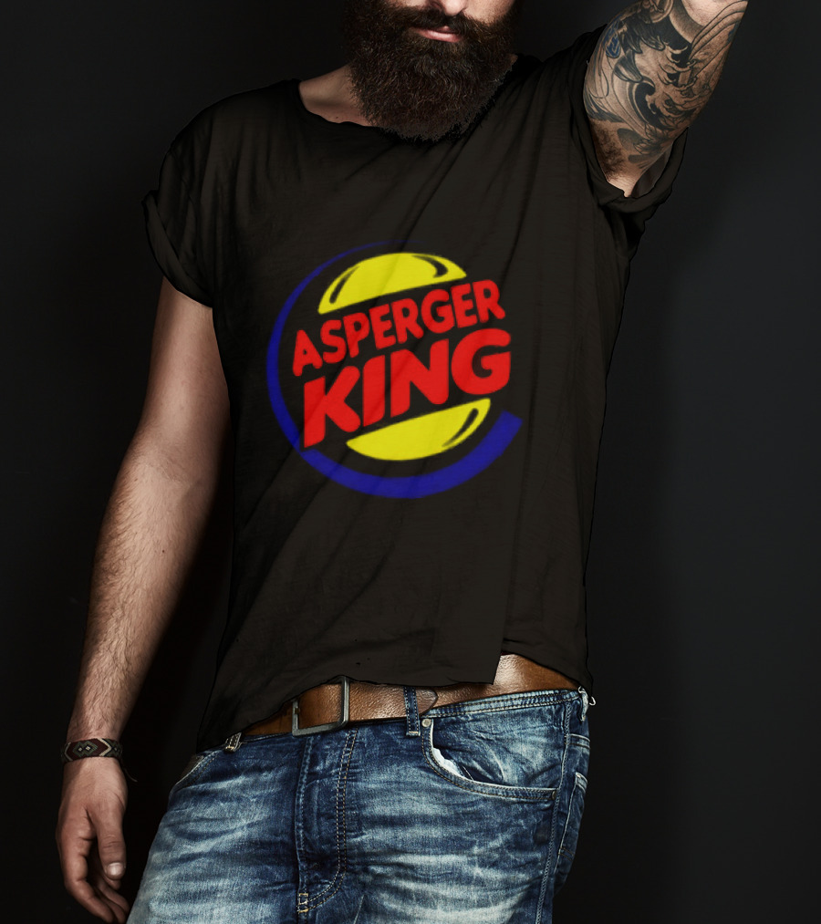 Asperger King Inspired Burger King T-Shirt