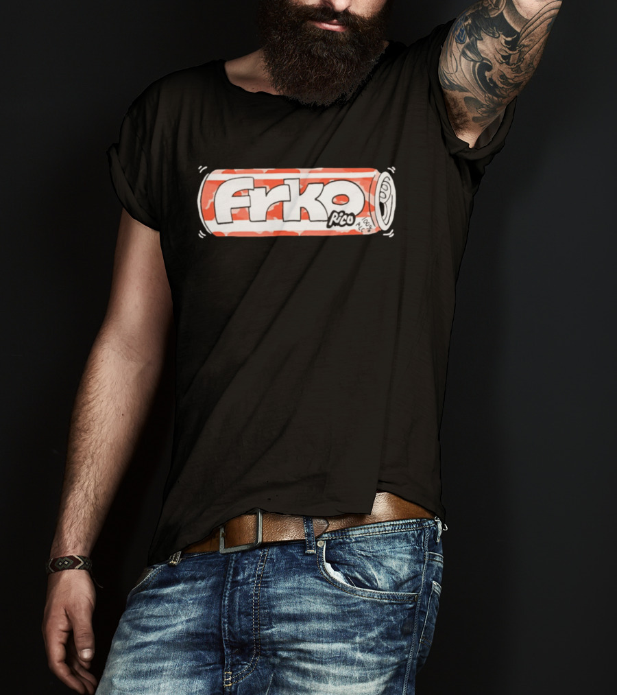 Frko Rico 100% PLC Soda Can Beverage Drink T-Shirt