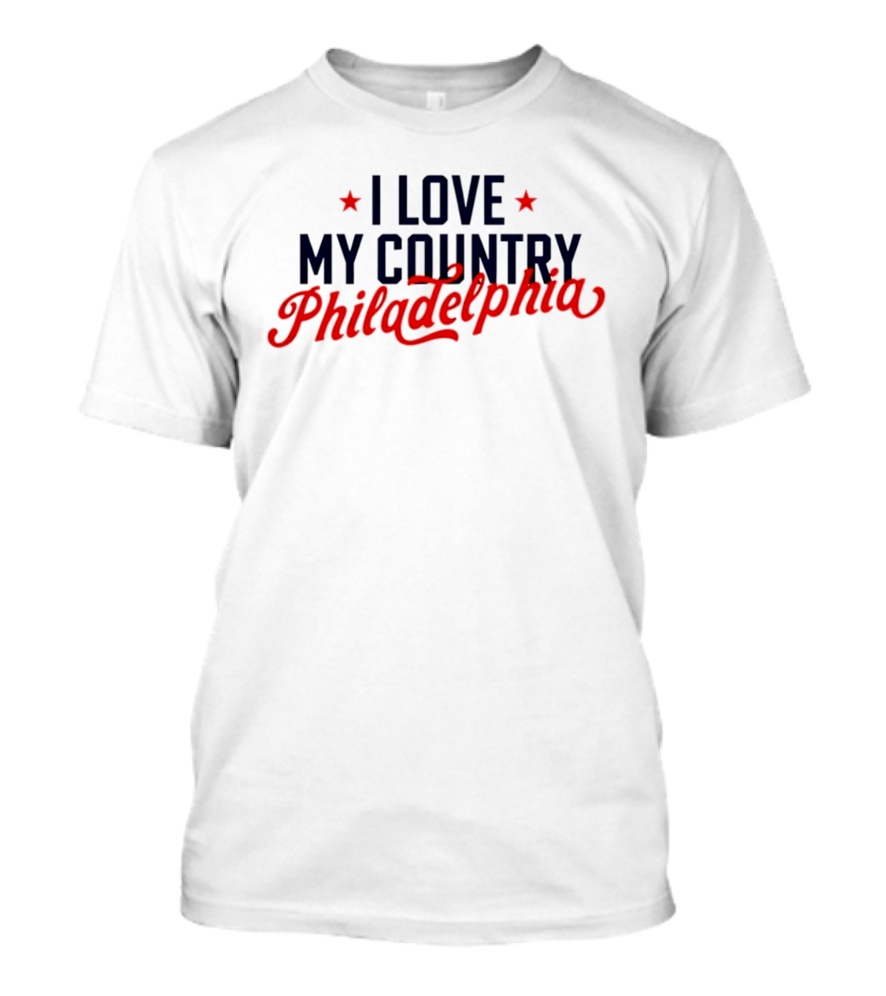 I Love My Country Philadelphia Stars T-Shirt