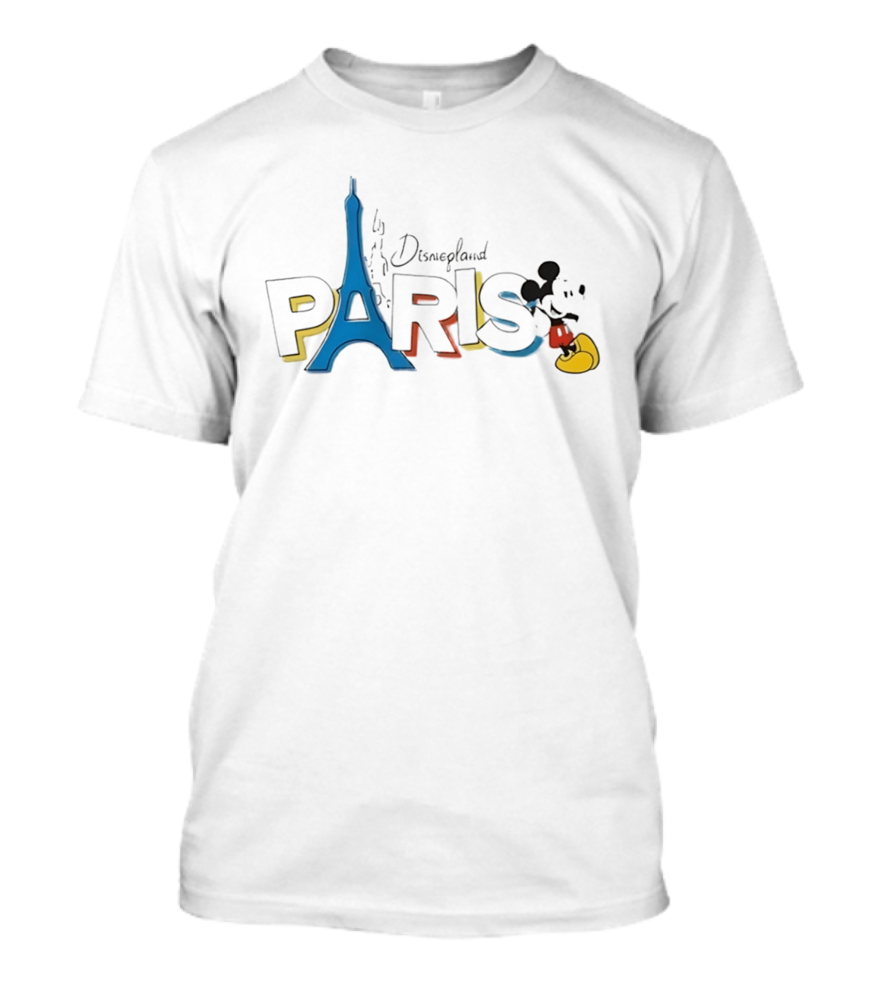 Kylie Kelce Disneyland Paris Mickey Mouse Eiffel Tower T-Shirt