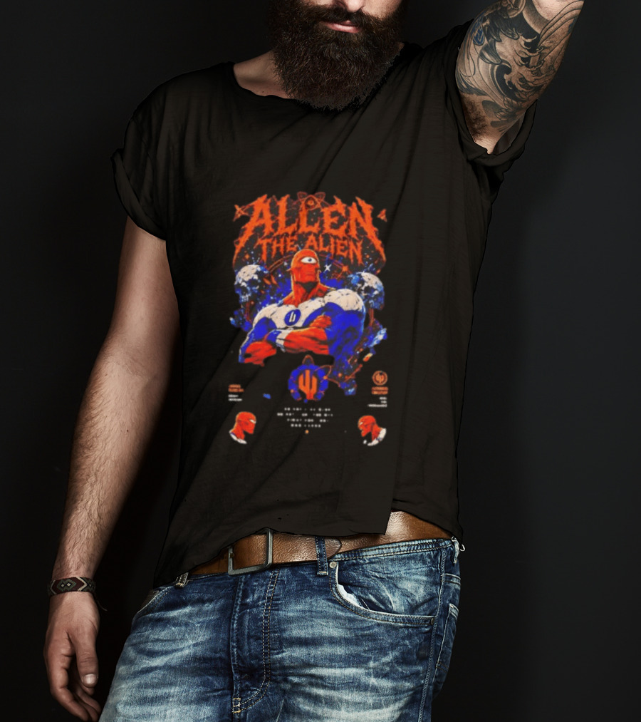 Allen The Alien Invincible Coalition Heroic Pledge To Justice T-Shirt