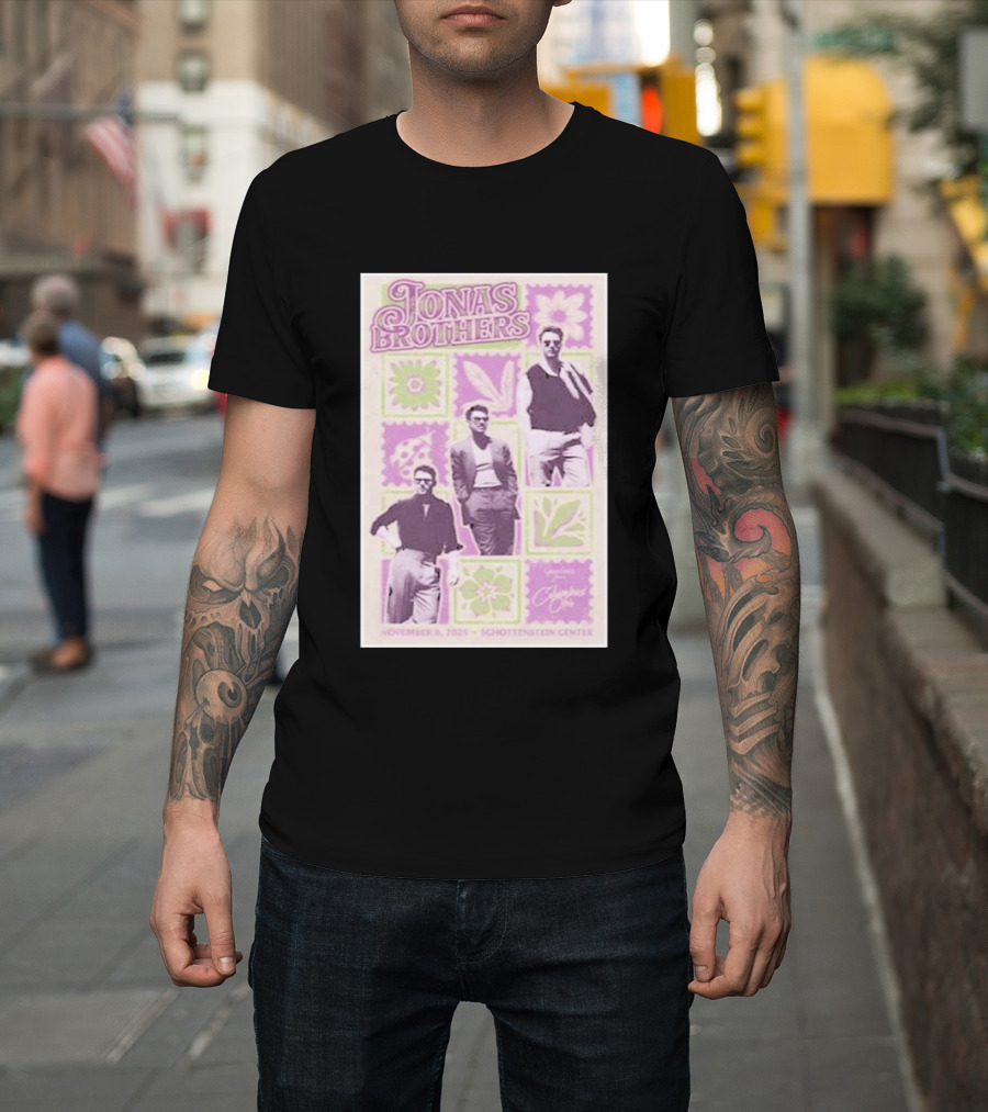 Jonas Brothers Concert Schottenstein Center November 8 2025 T-Shirt