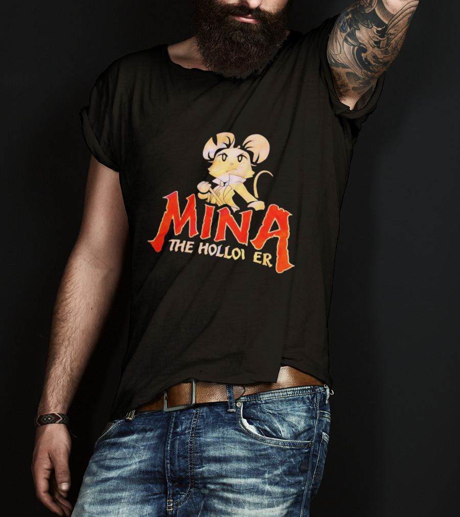 Mina The Hollower Vintage Illustration With Character Image T-Shirt