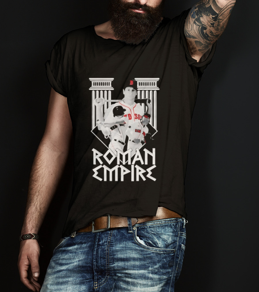 Red Sox Roman Empire Boston Baseball Team Fusion T-Shirt
