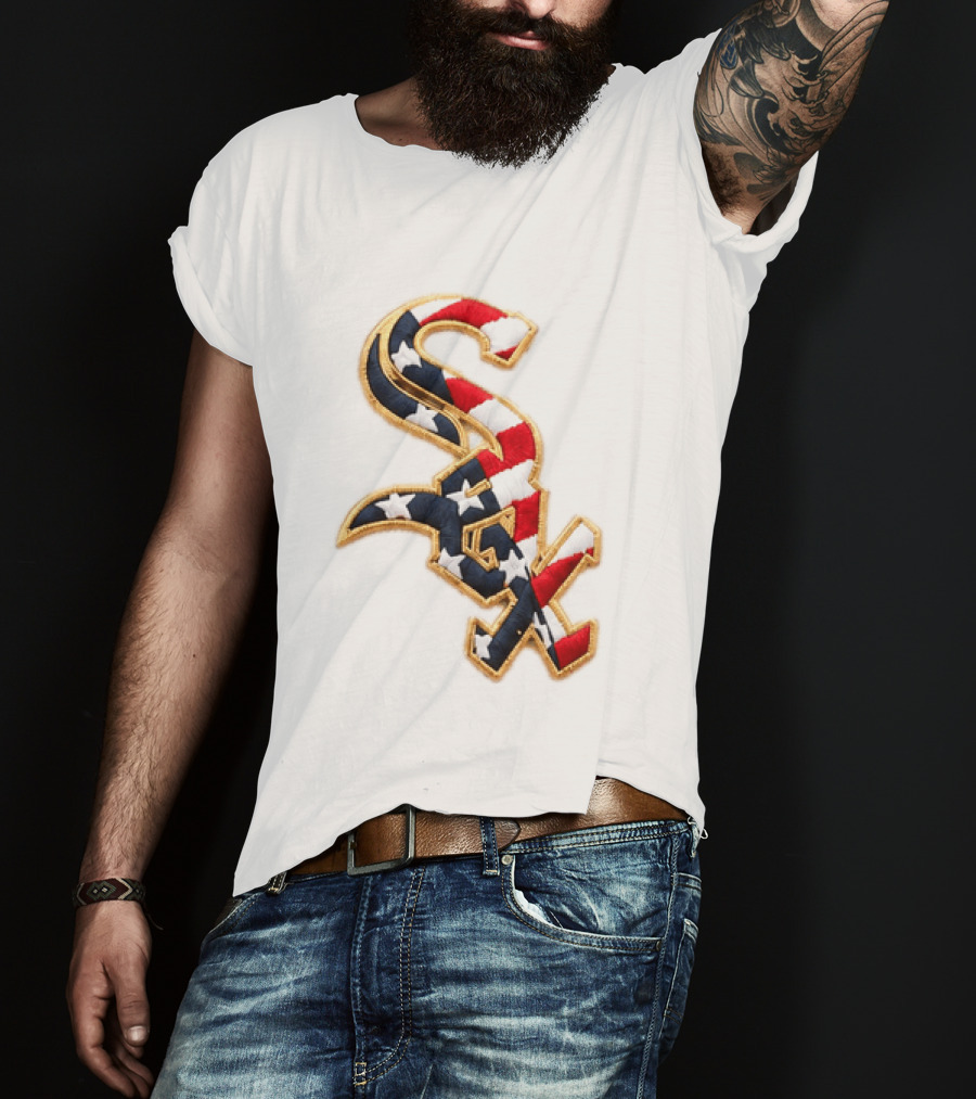 2026 White Sox Patriotic Stars Stripes 4th Of July T-Shirt