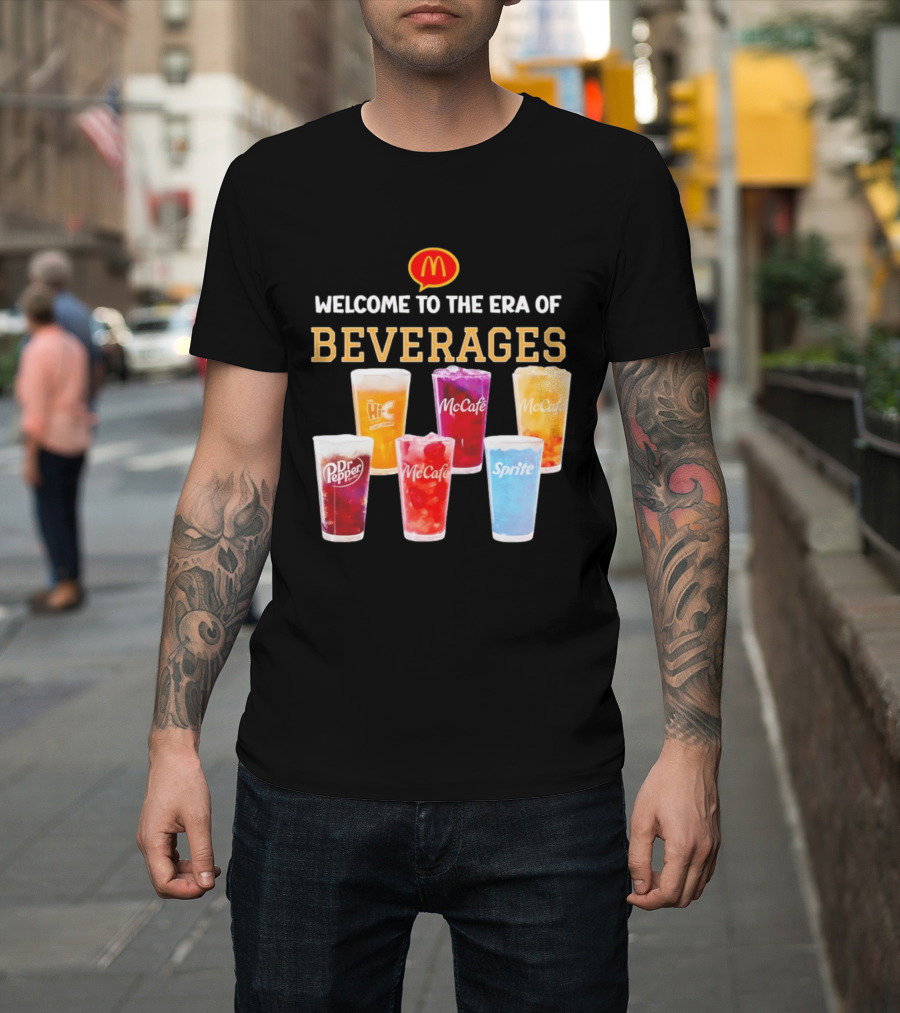 McCafé McDonald's Dr Pepper Sprite Hi C Beverages 2026 T-Shirt