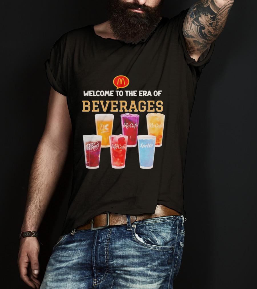 McCafé McDonald's Dr Pepper Sprite Hi C Beverages 2026 T-Shirt