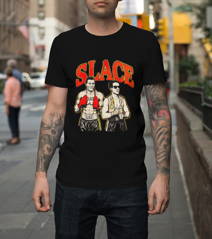 RJ Barrett Slace Boxing Retro Style Duo T-Shirt