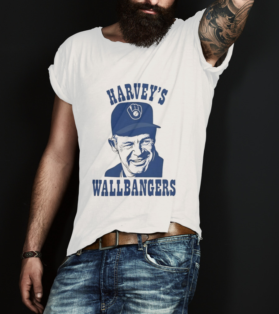 Harvey's Wallbangers Brewers Harvey Kuenn T-Shirt
