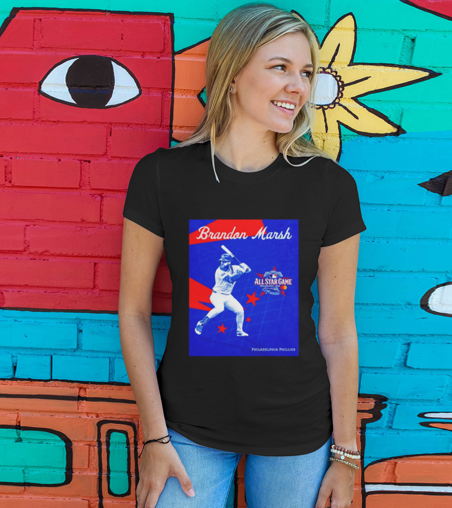 Brandon Marsh Philadelphia Phillies 2026 MLB All Star Game T-Shirt