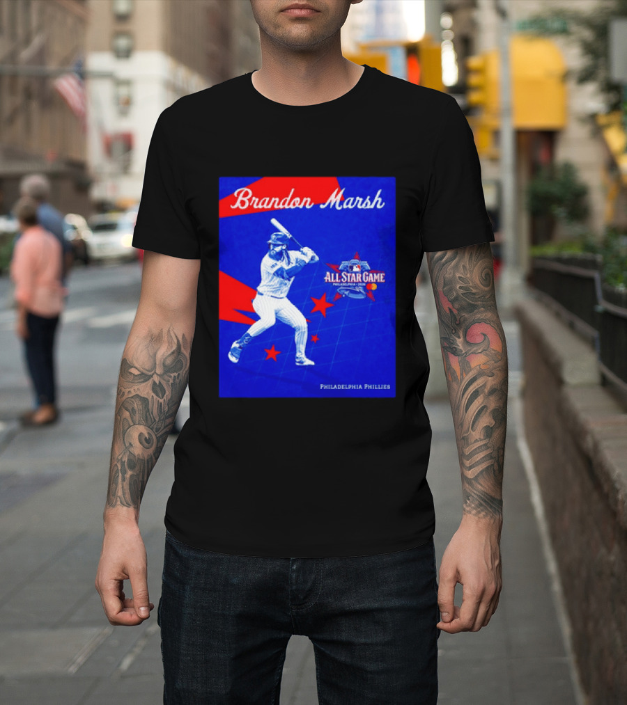 Brandon Marsh Philadelphia Phillies 2026 MLB All Star Game T-Shirt